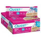 Quest Birthday Cake Protein Bars, 20g Protein