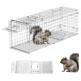 Animal Trap 24'x8'x7' Cage Trap, Heavy Duty