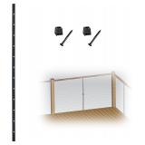Myard Picket Post 42' Black 1-Pack