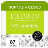 LILLYDOO Baby Diapers Size 3 87 Ct