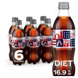 Diet Coke Diet Soda, 16.9 fl oz Bottles, 6 Pack
