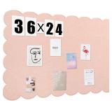 Mooliwe Scalloped Felt Bulletin Board (36x24)