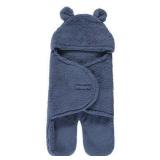 One Size Hudson Baby Faux Shearling Sack Wrap, Boy