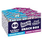 Welch's Mixed Fruit & Berries Snack Box (60)