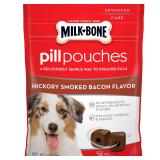 2pk-Milk-Bone Hickory Bacon Pill Pouches 6-oz