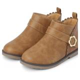 size 1-Gymboree Girls & Toddler Faux Leather Booti