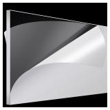 Roowest Clear Acrylic Sheets 24x48 1/2' 1pc