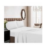 $160 Tribeca Living 350TC Cotton Percale Sheet Set