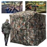 $150 FUNHORUN Hunting Blind with Floor Mat