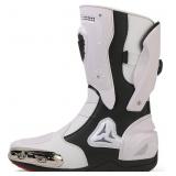 Size 12-12.5 Zeozoom Motorcycle Boots, Leather, Un