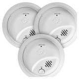 First Alert SMI100 Battery Smoke Alarm 3-Pack
