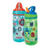 Nuby 2 Pack Flip-it Water Bottle 18oz