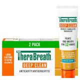 TheraBreath Deep Clean Toothpaste, 2-Pack