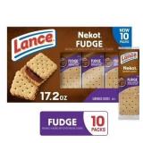 Lance Nekot Fudge Sandwich Cookies, 10 packs