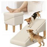 Split Ottoman Dog Ramp - 23  for Small Dogs