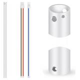 VIHOSE 36-Inch Ceiling Fan Downrod, 3 ft White