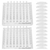 SOLUSTRE 16pcs Square Furniture Foot Pads