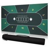 Poker Table Top Mat 70'x35' (Green)