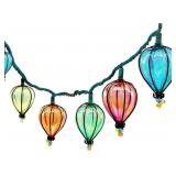 11ft Multicolor String Lights, 10 Bulbs