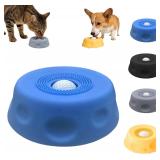 Dog Lick Bowl with Ball - Slow Feeder (Blue)