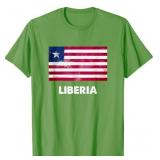Large Liberian Flag Shirt T-Shirt
