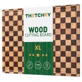 THETCHRY Extra Large Acacia Cutting Board