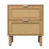 $179 Sango Orre Brown 2-Drawer Nightstand