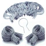 Chain Link Fence Ties, 9 Gauge, Galvanized