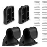 Retractable Baby Gate Parts, 55'W x 33'H, Black