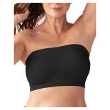 SHAPERMINT Strapless Wireless Bandeau Bra