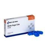 First Aid Only Nitrile Finger Cots, Large, 24x