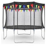 2026 Trampoline Shade Cover with 98ft Cord