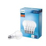Philips A19 LED Bulb Daylight 40W Equiv 4 pk