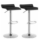 Goplus Black 22.5' H Adjustable Bar Stool Back