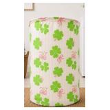 Clover pink ribbon laundry basket