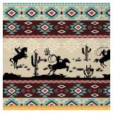 $110 Feelyou Western Decor Upholstery Fabric 10yds
