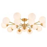 $400 Gold 15-Light Sputnik Ceiling Light