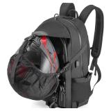 Oumurs 50L Motorcycle Backpack, Waterproof