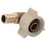 SharkBite 1/2' NPSM Crimp 90  Brass Fitting
