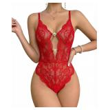 Size Medium Avidlove Lace Teddy Bodysuit Lingerie