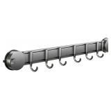 Suction Cup Hooks: Adjustable Rail for Kitchen