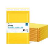 Kkbestpack Kraft Paper Bubble Mailers 6x10