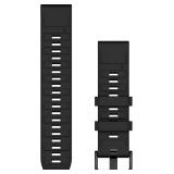 Garmin QuickFit, 22mm Black Silicone Band