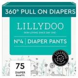 LILLYDOO Diaper Pants Skinfriendly Size 4 75ct