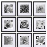 eletecpro 12x12 Frames Set 9   8x8/12x12 Black
