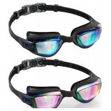 Aegend Kids Swim Goggles 3-14 Anti-Fog UV