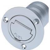 2' Marine Deck Fill - Fuel/Water Cap 316 SS