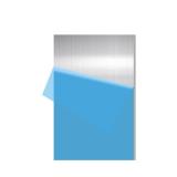 3Pcs 6061 Aluminum Sheet 1/8' x 8' x 18' (film)