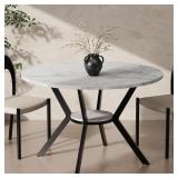 $180 42' Round Dining Table for 2-4