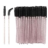 Tbestmax 100Pcs Disposable Mascara Wands, Black